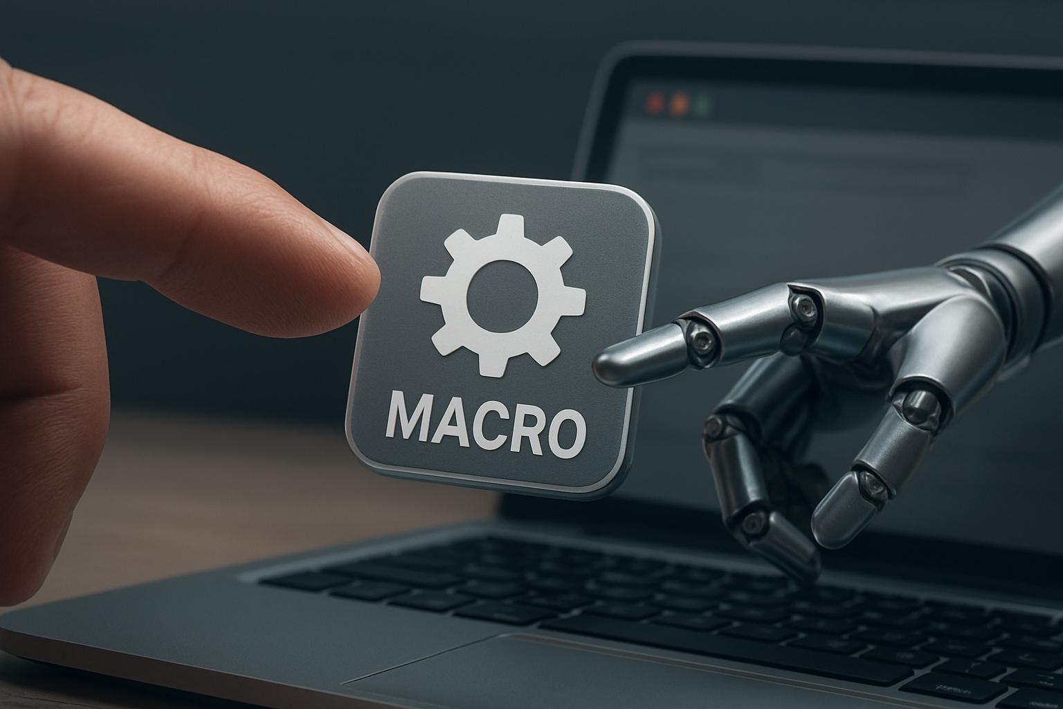 Какие бывают макросы. Будущее макросов: куда движется автоматизация?